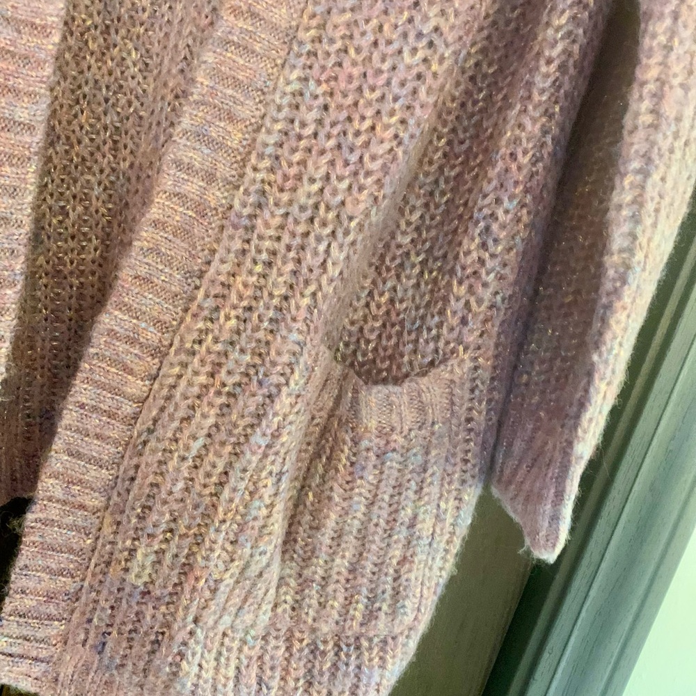 Torrid Mauve Open-Front Cardigan - Picture 2 of 6